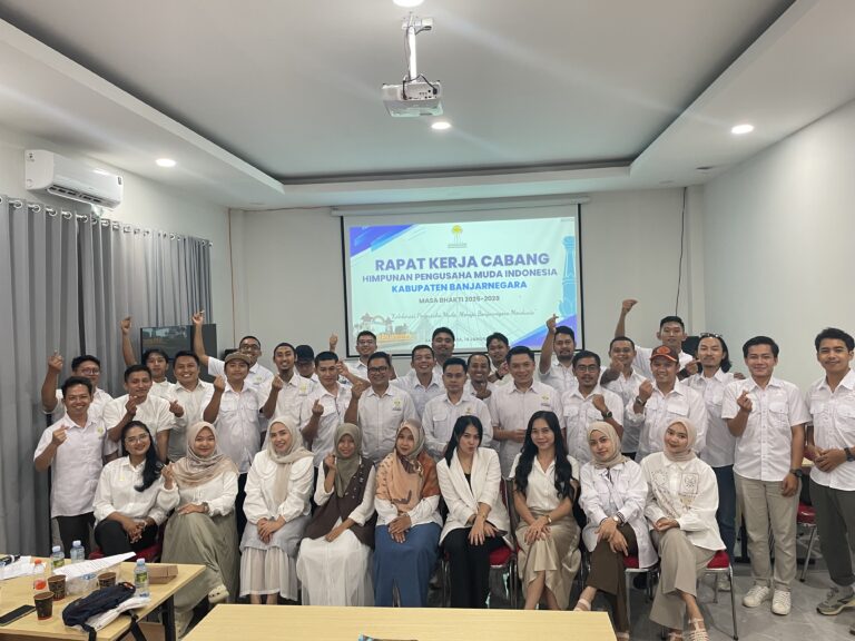 HIPMI Banjarnegara Gelar Rapat Kerja Cabang, Bahas Program Strategis Satu Periode Kepengurusan